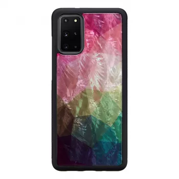 Telefonikaitse iKins Samsung Galaxy S20+ jaoks — vesilille kujundus, must
