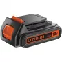 Aku Must & Decker BL1518-XJ — 18 V Li-Ion 1,5 Ah, punane, 1 tk