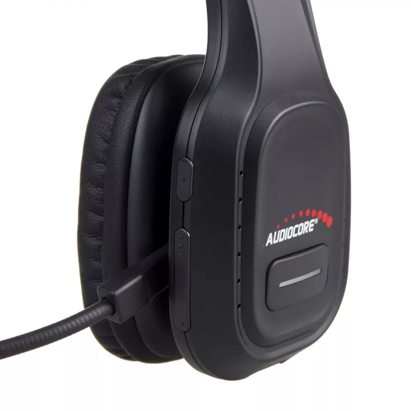 Audiocore 74452 Bluetooth peakomplekt kõrvaklapid mürasummutuse mikrofoniga Call Center Google Siri kontor juhtmevaba
