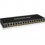 NETGEAR GS316P haldamata Gigabit Ethernet (10/100/1000) toide Etherneti kaudu (PoE) must