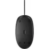 HP 125 juhtmega hiir, kahekäeline, optiline, USB Type-A, must