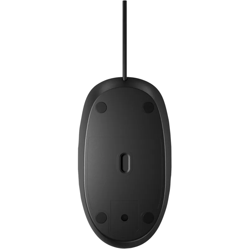 HP 125 juhtmega hiir, kahekäeline, optiline, USB Type-A, must