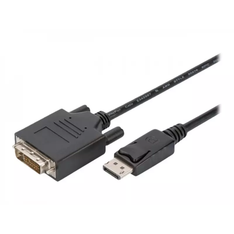 Digitus DisplayPort – DVI adapterkaabel, pakis 10 tk