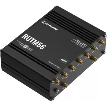 Ruuter TELTONIKA RUTM56 kahe modemiga, 802.11ac Wi‑Fi, Gigabit LAN x4, Mesh-tugi, MU‑MIMO (ilma mobiilse lairibata)