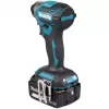 Löökkeeraja Makita DTD173RTJ 18V juhtmeta, 1/4 tolline padrun, 3600 p/min, püstolkäepide, Li-Ion