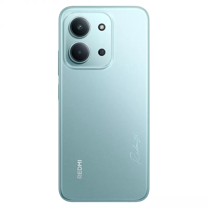Nutitelefon Xiaomi Redmi 15C 6,9 tolli 4 GB muutmälu 128 GB salvestusruumi Mint Green, 6000 mAh, 50 MP tagakaamera, Helio G81-Ultra