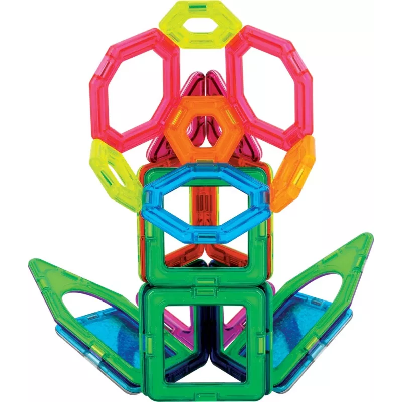 Magnetiline ehituskomplekt MAGFORMERS Twinkling Garden — 27 osa, magnetilised ehitusplaadid