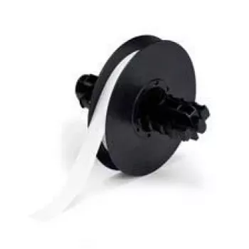 Isekleepuv printerisilt Brady 142031 — valge, akrüül/vinüül, laius 1,27 cm, pikkus 30,5 m