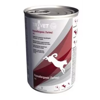 Kuiv koeratoit TROVET Puppy Turkey 400 g — veterinaardieet allergiale, gluteenivaba, sojavaba