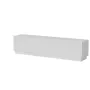 TV-kapp cama meble LIVERTI 2000x420x480 mm, valge, puitlaastplaadist pealispind