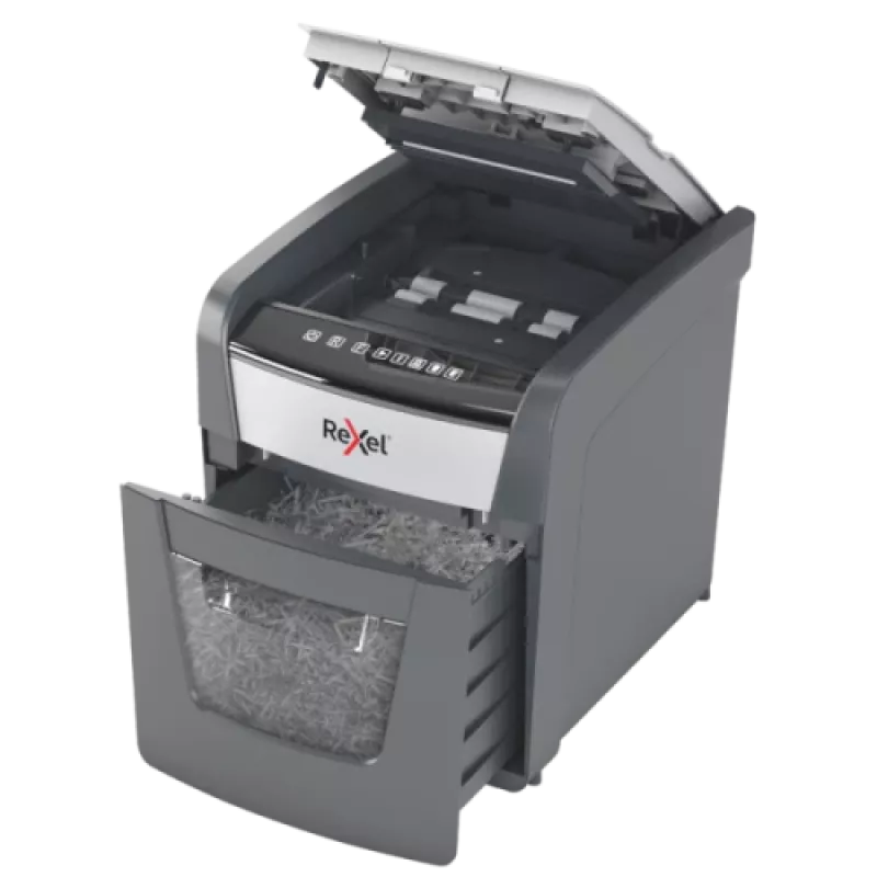 Rexel Optimum AutoFeed+ 50X automaatne ristlõikepaberipurustaja P4