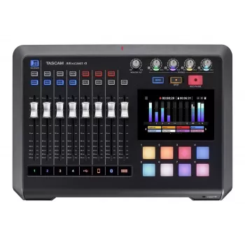Tascam Mixcast 4 - mikser taskuhäälingu salvestamiseks