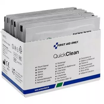 Haavapuhastuslapid First Aid Only P-44029, steriilsed 20,0 x 12,5 cm, ühekordsed