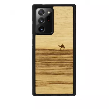 Man and Wood kaitseümbris Samsung Galaxy Note 20 Ultra jaoks, terra must
