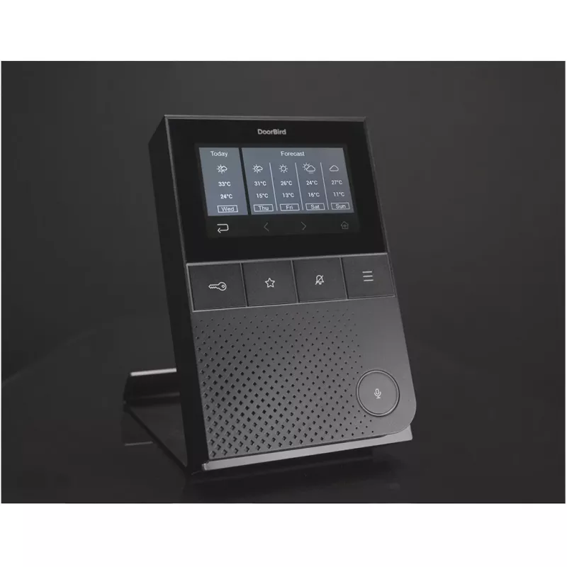 IP-videosisetelefon DoorBird A1101 Must Edition — uksejaam IP-videovalvesüsteemidele (mudel A1101)