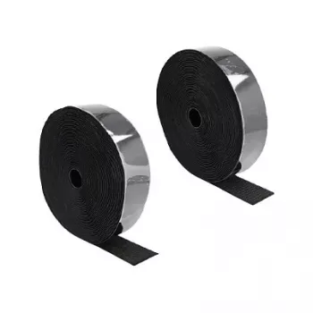 DeLOCK tugev haak- ja silmusteip isekleepuv K 15 m x L 50 mm must