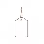 Nööriga märgistussildid HERMA 6915 25x38 mm punase nööriga