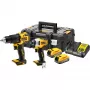 Tööriistakomplekt DeWALT DCK2062E2T-QW, 1/4-tolline padrun, 200 N⋅m pöördemoment