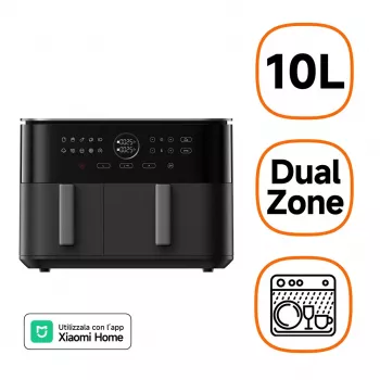 Xiaomi Dual Zone EAN õhufritüür 10 L 2700W koguvõimsus must