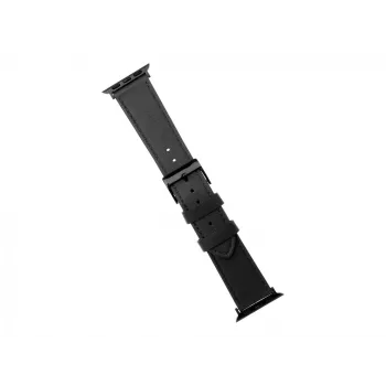 Nahkrihm Apple Watchile FIXED FIXLST-434-BK — must, asendusrihm