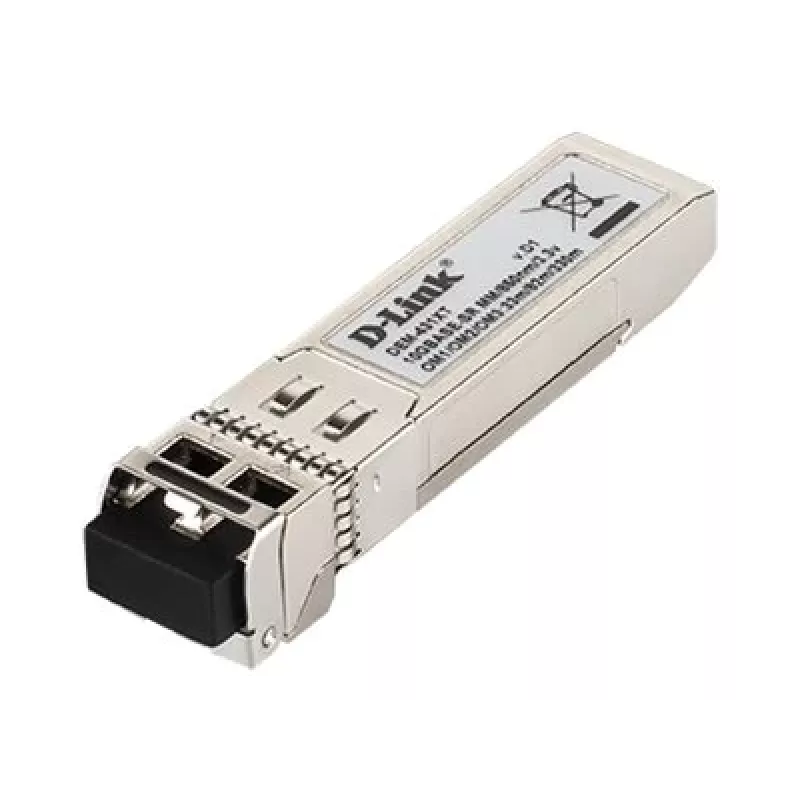 D-Link 10GBase-SR SFP+ Transiiver, 80/300m, Fiiberoptiline, 10000 Mbit/s, SFP+, LC, 50/125,62.5/125 µm, SR