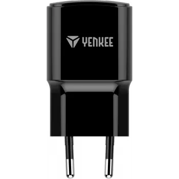 Võrgutoitega USB-A laadija YENKEE YAC 2013BK — 12 W, 2,4 A väljund
