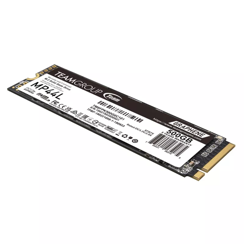 SSD-ketas Team Group 500 GB M.2 PCI Express 4.0 NVMe TM8FPK500G0C101