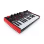 MIDI klaviatuur Akai MPK Mini Play Mk3 25 klahvi USB must punane