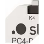 Steinel PC4‑DALI‑2 seina juhtseade, valge, nuppjuhtimine, 43×15×50 mm, -20–50 °C