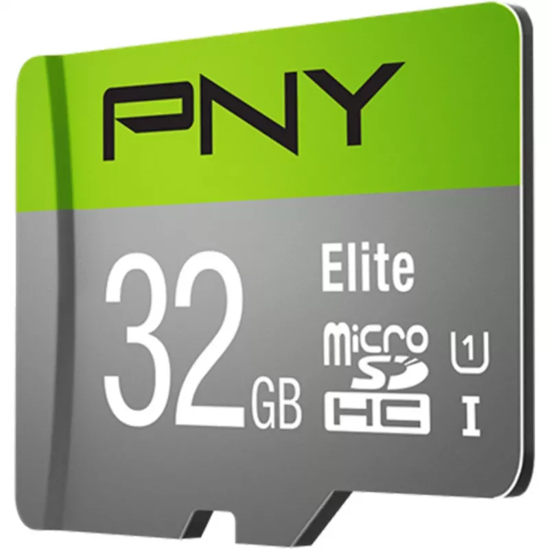 MicroSDHC-kaart PNY Elite 32GB klass 10 UHS-I P-SDU32GU185GW-GE