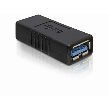DELOCK USB 3.0-A adapter USB-A to USB-A must, USB 3.0 andmeedastus