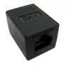 RJ-45 Modular Coupler VALUE Cat.6 varjestamata must