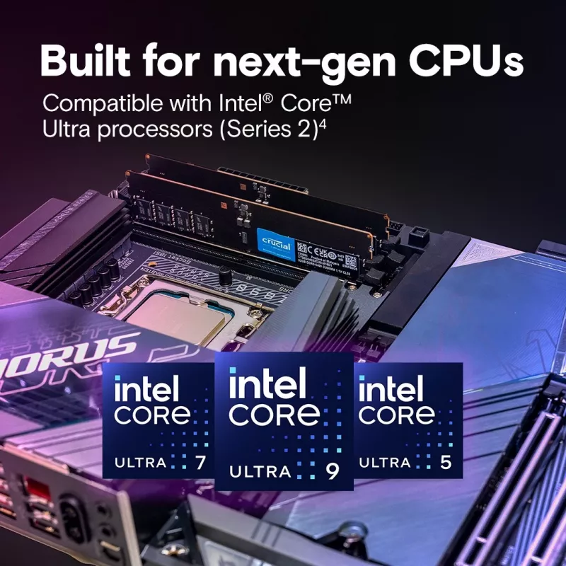 Memory DDR5 16GB/6400 CL52 CUDIMM