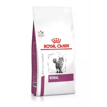 Kuiv kassitoit Royal Canin Renal Adult 2 kg — linnuliha maitsega, 23% valku, 17% rasva