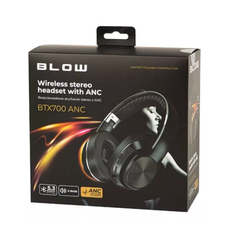 BTX700ANC juhtmeta Bluetooth-kõrvaklapid