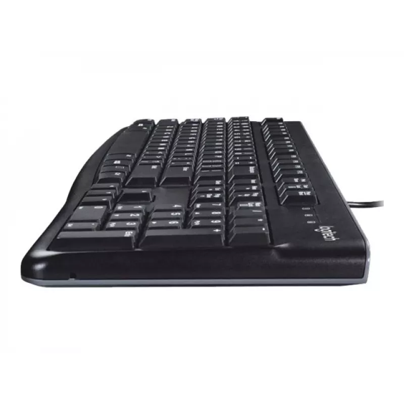 K120 juhtmega klaviatuur, juhtmega, USB, QWERTZ, must