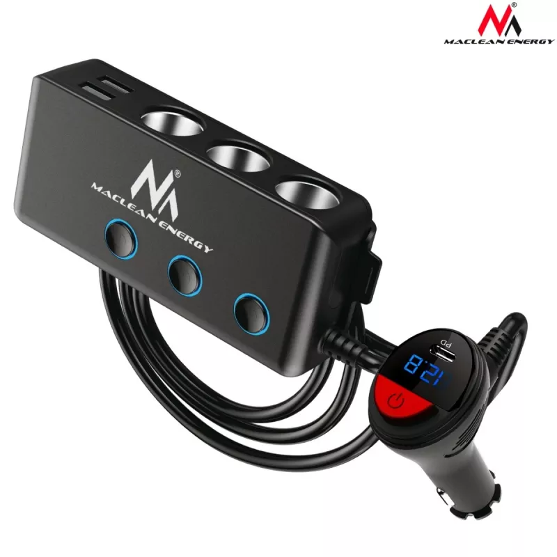 Autolaadija Maclean MCE218 Mobiilseadme laadija