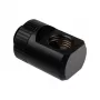 Adapter fitting EK Water Blocks Messing Must 28mm kõrgus 2,3cm läbimõõt