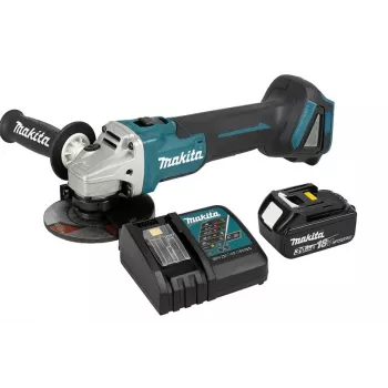 Nurklihvija Makita DGA506Z 18V juhtmeta, 3,0 Ah aku ja laadijaga
