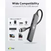 Goobay Slim 4-Port USB-Hub, USB-C™ USB-C™/USB-A, USB 3.2 (74459)