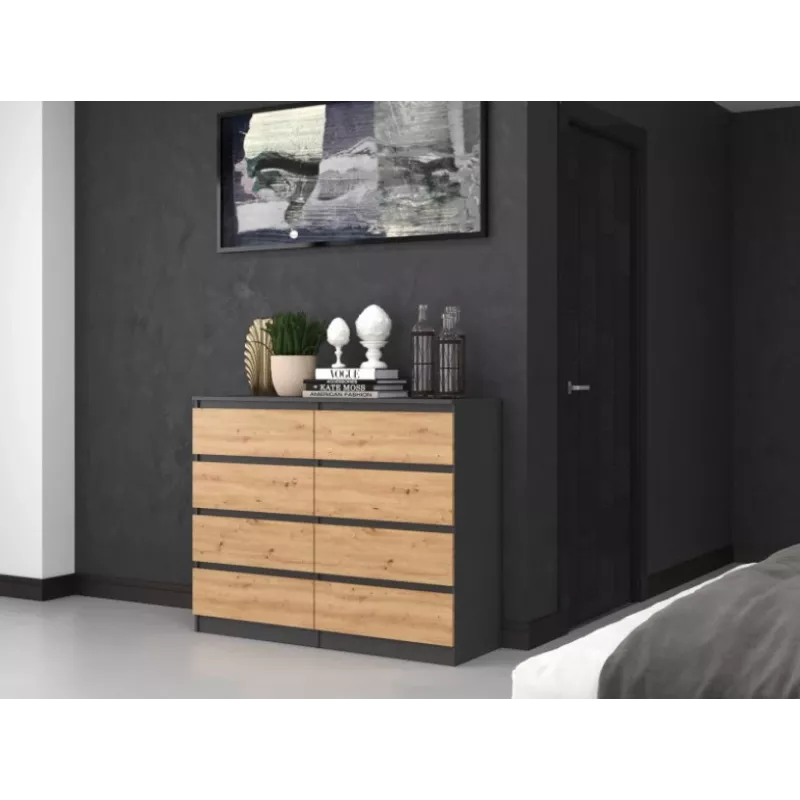 Topeshop M8 120 ANT/ART KPL kummut