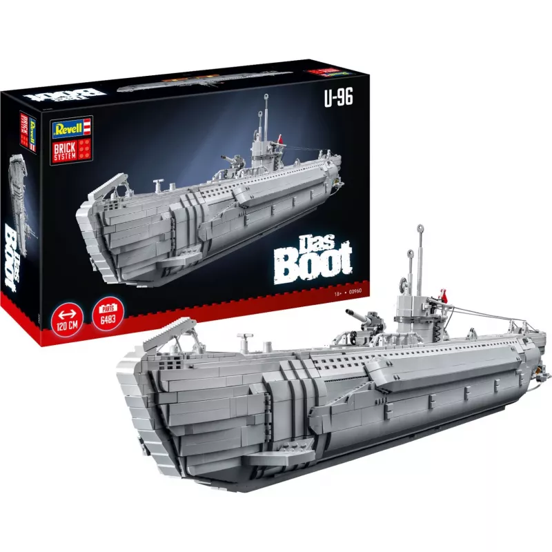 Mängukonstruktor REVELL Revell U-Boat Das Boot Brick System mudelikomplekt MPN 00960