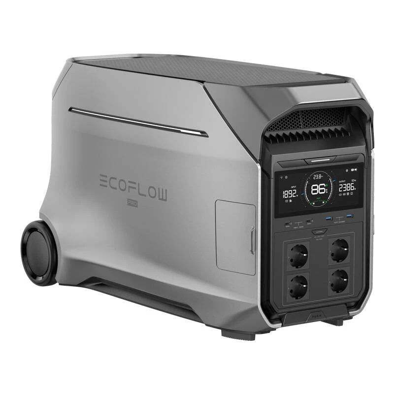 EcoFlow DELTA Pro 3 kaasaskantav elektrijaam, liitiumraudfosfaat (LiFePO4), 4000 W, 51,5 kg