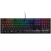 Ducky Shine 7 klaviatuur mängimiseks USB-saksa must