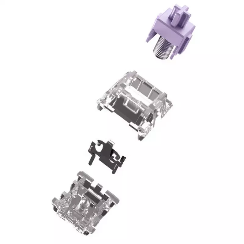 Mehaanilised klaviatuurilülitid GLORIOUS Mako Ultralight 5-pin MX-stem 40g taktiilsed määritud, 110 tk pakend