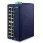 PLANET ISW-1600T võrgulüliti, haldamata, Fast Ethernet (10/100), sinine