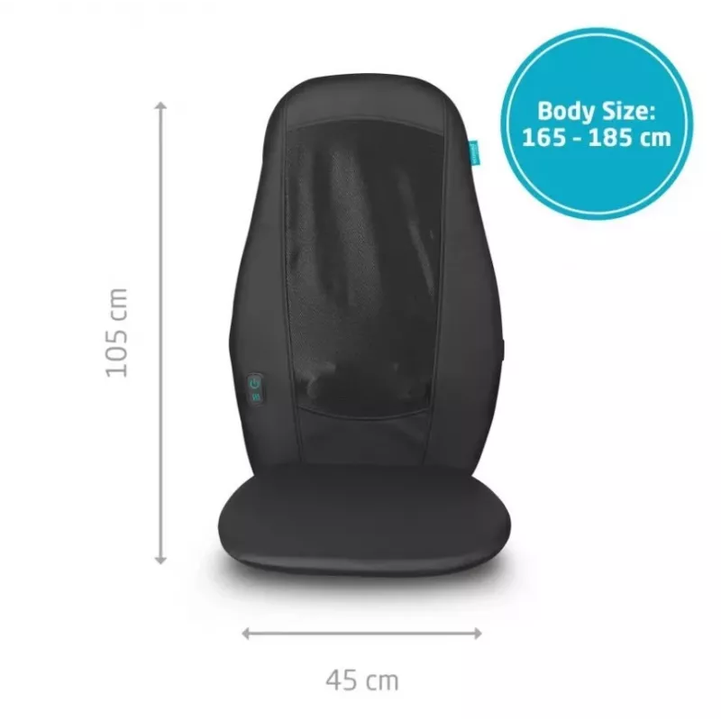 Ecomed MC-15E massaažipadi Must 24 W