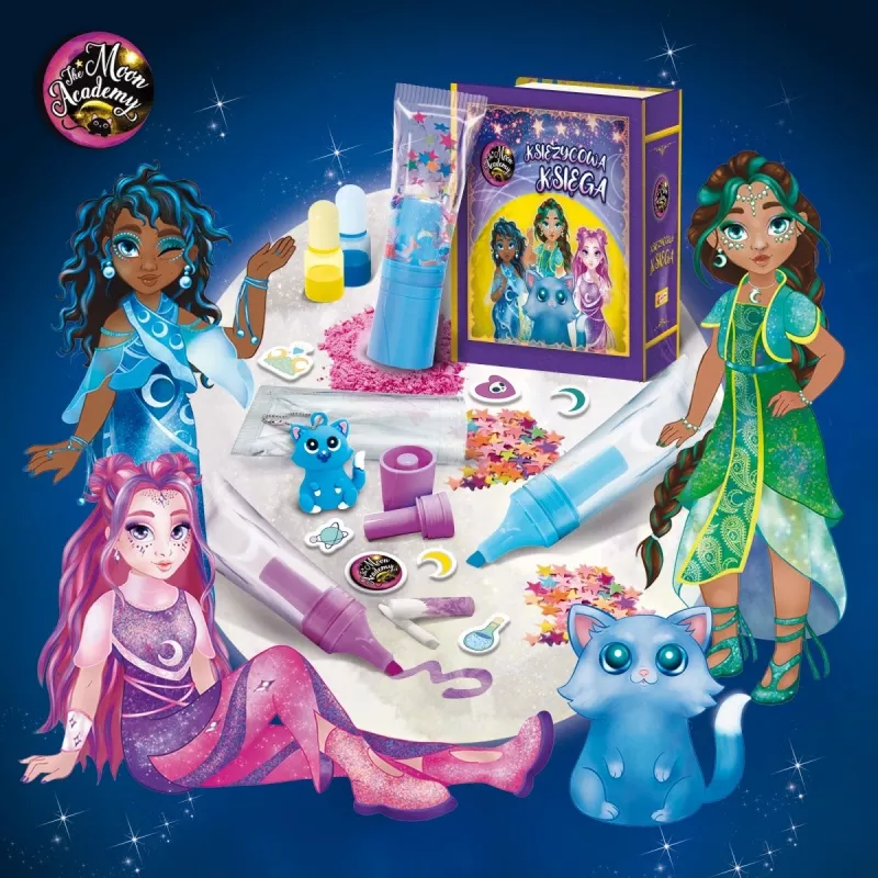 Markerikomplekt Liscianigiochi Moon Academy — Moon-markerikomplekt (304-PL110568)
