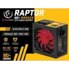 Toiteplokk RAPTOR 600W BRONZE 80+, üheliiniline, DC-DC