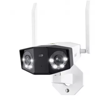 Reolink Duo Series W730 – 4K välis-WiFi-kaamera, topeltobjektiiv, 180° panoraamvaade, inimese/sõiduki/looma tuvastus